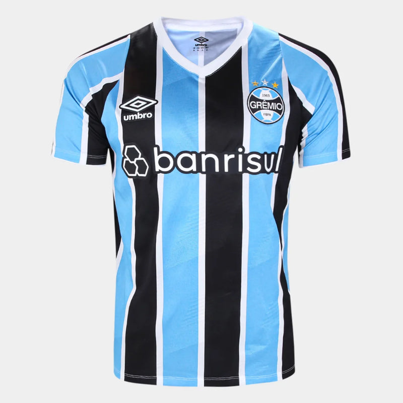 Camisa Grêmio Home 24/25 - Azul e Preta