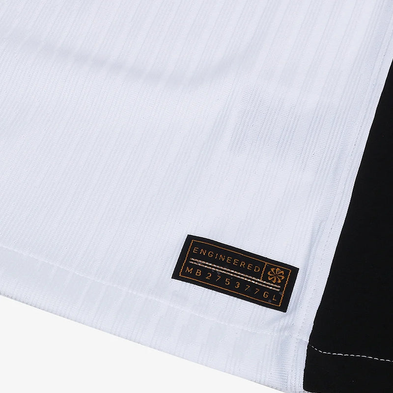 Camisa Corinthians I 25/26 Jogador Nike Masculina - Branco+Preto