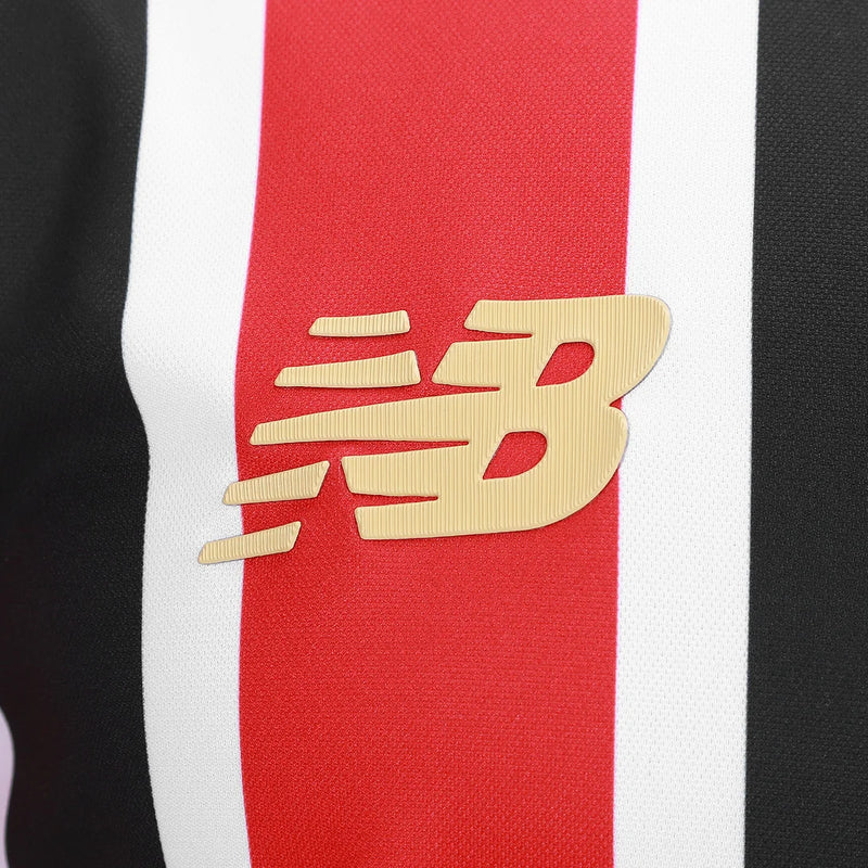 Camisa São Paulo II 25/26 Torcedor Feminina - Vermelho+Branco